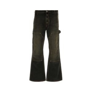 Off White Men Black Denim Jeans
